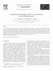 Research paper thumbnail of A preliminary investigation of the in vitro bioactivity of white Portland cement