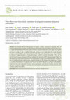 Research paper thumbnail of What effects must be avoided, remediated or mitigated to maintain indigenous biodiversity?