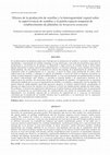 Research paper thumbnail of Efectos de la producción de semillas y la heterogeneidad vegetal sobre la supervivencia de semillas y el patrón espacio-temporal de establecimiento de plántulas en Araucaria araucana