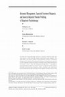 Research paper thumbnail of Outcomes management, expected treatment response, and severity-adjusted provider profiling in outpatient psychotherapy