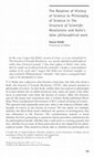 Research paper thumbnail of The Relation of History of Science to Philosophy of Science in The Structure of Scientific Revolutions and Kuhn's later philosophical work