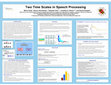 Research paper thumbnail of Two Time Scales in Speech Processing