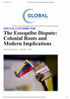 Research paper thumbnail of The Essequibo Dispute Colonial Roots and Modern Implications