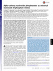 Research paper thumbnail of Alpha-carboxy nucleoside phosphonates as universal nucleoside triphosphate mimics