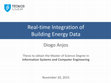 Research paper thumbnail of Real-Time Integration of Building Energy Data