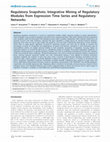 Research paper thumbnail of Regulatory Snapshots: Integrative Mining of Regulatory Modules from Expression Time Series and Regulatory Networks