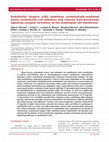 Research paper thumbnail of Endothelial integrin α3β1 stabilizes carbohydrate-mediated tumor/endothelial cell adhesion and induces macromolecular signaling complex formation at the endothelial cell membrane