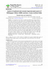 Research paper thumbnail of Analysis of medicinal and economic important plant species of Hollongapar Gibbon wildlife sanctuary, Assam, northeast India