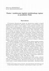 Research paper thumbnail of The Measurement and Modeling of a Region’s Intellectual Capital: The Case of Poland