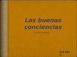 Research paper thumbnail of Carlos Fuentes, Las buenas conciencias, primera parte