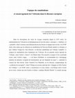 Research paper thumbnail of Topique du cannibalisme et ensauvagement de l’Africain dans les discours européens