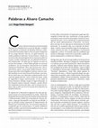 Research paper thumbnail of Palabras a Álvaro Camacho