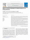 Research paper thumbnail of Effects of noxious stimulation of orofacial tissues on rat licking behaviour