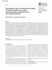 Research paper thumbnail of Eco-friendly castor oil-based UV-curable urethane acrylate zinc oxide nanocomposites: Synthesis and viscoelastic behavior