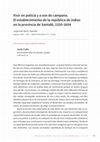 Research paper thumbnail of Vivir en policía y a son de campana. El establecimiento de la república de indios en la provincia de Santafé, 1550-1604