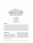 Research paper thumbnail of Entrepreneurship Readiness in Turkey