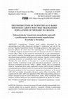 Research paper thumbnail of Deconstruction of ‘scientifically based injustices’: About post-war traumatized populations of ‘spoilers’ in Croatia