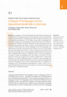 Research paper thumbnail of 3.1 Critique of language norms (Sprachnormenkritik) in German