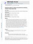 Research paper thumbnail of Interference patterns in subject-verb agreement and reflexives revisited: A large-sample study