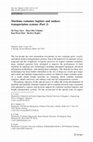 Research paper thumbnail of Maritime container logistics and onshore transportation systems (Part 2)