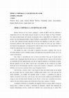 Research paper thumbnail of Mímica Corporal e a escritura do ator