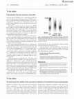 Research paper thumbnail of No doubt about the validity of the urine test for detection of recombinant human erythropoietin - Response