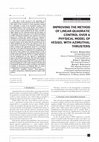 Research paper thumbnail of Improving the method of linear-quadratic control over a physical model of vessel with azimuthal thrusters