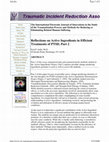 Research paper thumbnail of Reflections on active ingredients in efficient treatments of PTSD, Part 2