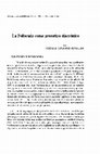 Research paper thumbnail of La polisemia como prototipo diacrónico