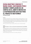 Research paper thumbnail of Diseño y compilación de un corpus en el ámbito médico de la reproducción asistida para el proyecto NEOTERMED