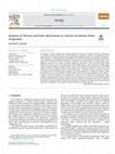 Research paper thumbnail of Analysis of thermal and flow phenomena in natural circulation boiler evaporator