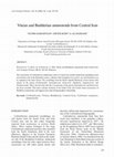 Research paper thumbnail of Viséan and Bashkirian ammonoids from Central Iran