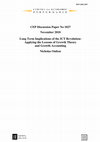 Research paper thumbnail of Long Term Implications of the ICT Revolution: Applying the Lessons of Growth Theory and Growth Accounting