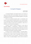 Research paper thumbnail of Lexicografia Pedagógica