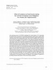 Research paper thumbnail of Effect of Lockdown on Food Security during the COVID-19 Pandemic in the Philippines: Two Months after Implementation