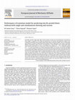 Research paper thumbnail of Performance of transition model for predicting low aerofoil flows without/with single and simultaneous blowing and suction