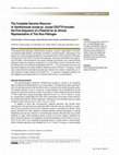 Research paper thumbnail of The Complete Genome Resource of Xanthomonas oryzae pv. oryzae CIX2779 Includes the First Sequence of a Plasmid for an African Representative of This Rice Pathogen