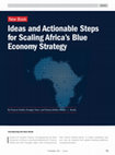 Research paper thumbnail of New Book: Ideas and Actionable Steps for Scaling Africa’s Blue Economy Strategy