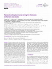 Research paper thumbnail of Reconstructing burnt area during the Holocene: an Iberian case study