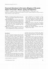 Research paper thumbnail of Structural alterations in the tunica albuginea of the penis: impact of Peyronie's disease, ageing and impotence