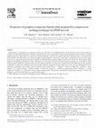 Research paper thumbnail of Properties of graphite-composite bipolar plate prepared by compression molding technique for PEM fuel cell