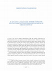 Research paper thumbnail of « Il gallo e la gallina: forme storiche di una comunità antropozoologica in Grecia antica »