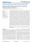 Research paper thumbnail of Habenular expression of rare missense variants of the β4 nicotinic receptor subunit alters nicotine consumption