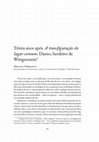 Research paper thumbnail of Trinta anos após A transfiguração do lugar-comum: Danto, herdeiro de Wittgenstein