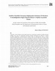 Research paper thumbnail of Smith te Tutarlılık Tartışması Bağlamında Görünmez El Metaforu ve Kendiliğinden Doğan Düzenin İktisat ve Toplum Açısından Önemi