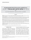 Research paper thumbnail of [Sociodemographic/Clinical characteristics and risk factors associated with chronic tic disorders]