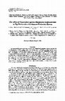 Research paper thumbnail of Effect of vaccination against Mycoplasma hyopneumoniae in pig herds with an all-in/all-out production system