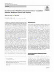 Research paper thumbnail of Second-Generation Mindfulness-Based Interventions: Toward More Authentic Mindfulness Practice and Teaching