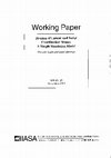 Research paper thumbnail of Division of labour and social co-ordination modes: a simple simulation model