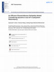 Research paper thumbnail of An efficient phased-mission reliability model considering dynamic k-out-of-n subsystem redundancy